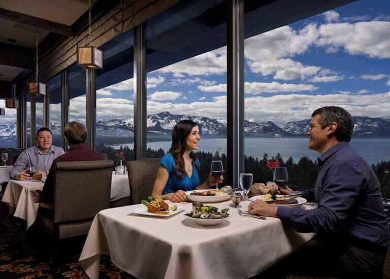 Lake Tahoe restaurants with a view
