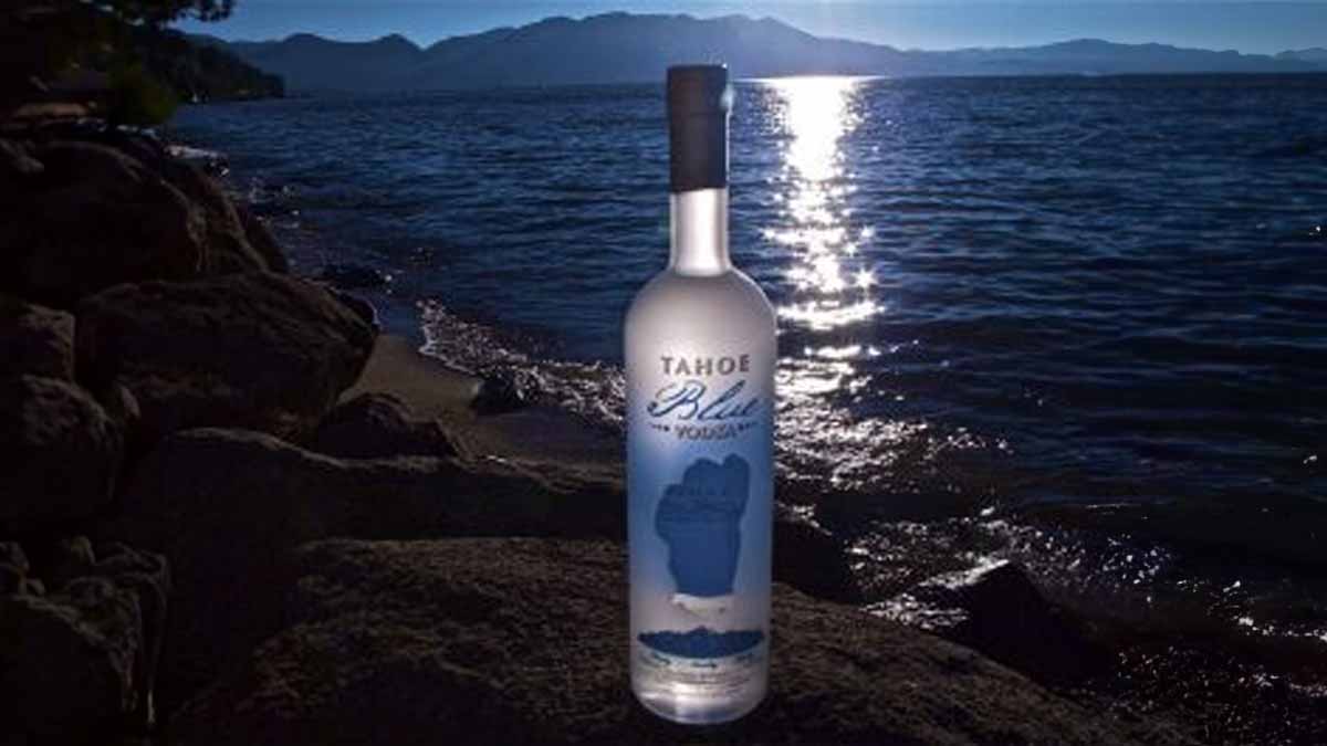 Experience the smooth award-winning flavor of Tahoe Blue Vodka