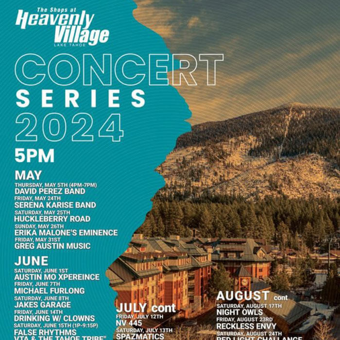 New Free Summer Concert Series at Heavenly Village
