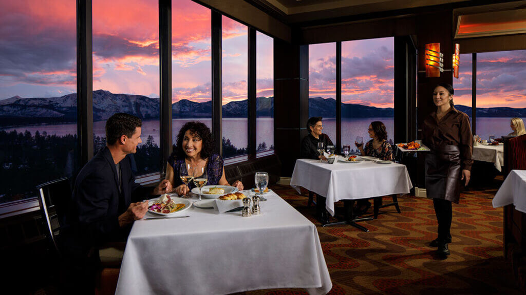 Sage Room inside Harveys Tahoe