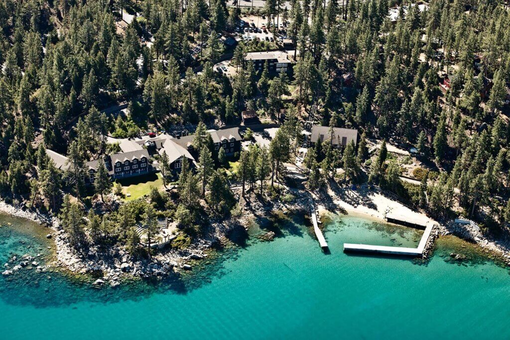 Zephyr Point Lake Tahoe Aerial