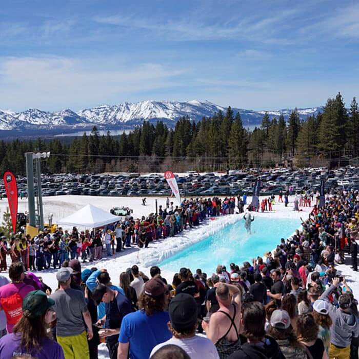 Pond Skimming at Heavenly Mountain Resort Visit Lake Tahoe