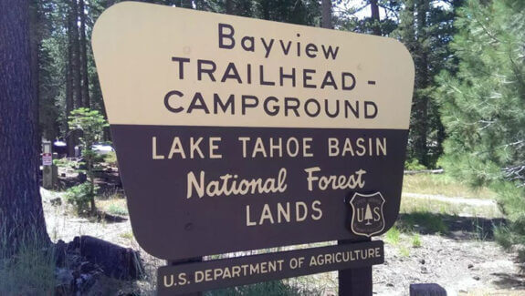 Bayview Campground Lake Tahoe