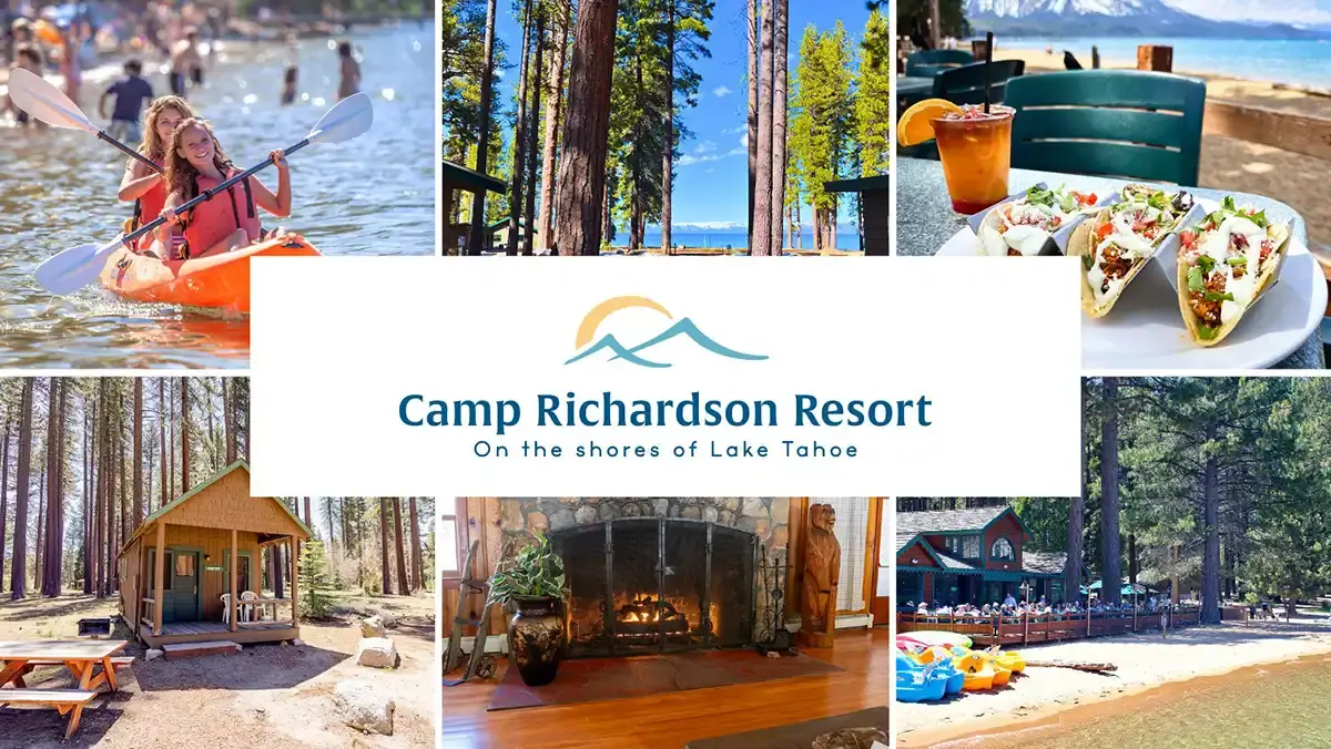 Camp Richardson Resort on the shores of Lake Tahoe