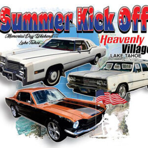 Classic Car Show Heavenly Village Lake Tahoe Memorial Day Weekend