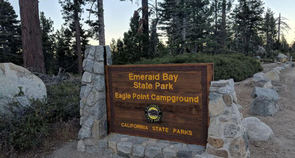 Eagle Point Campground Emerald Bay Lake Tahoe