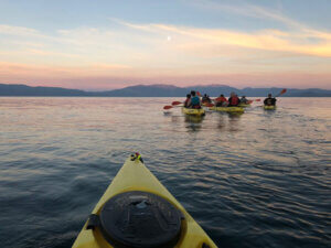 Full Moon Kayak Tour Sugar Piine Point