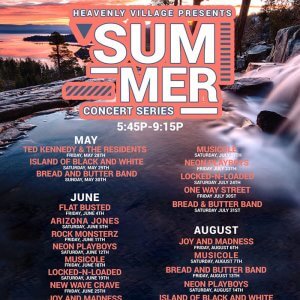 Heavenly Village Summer Concert Series Lake Tahoe