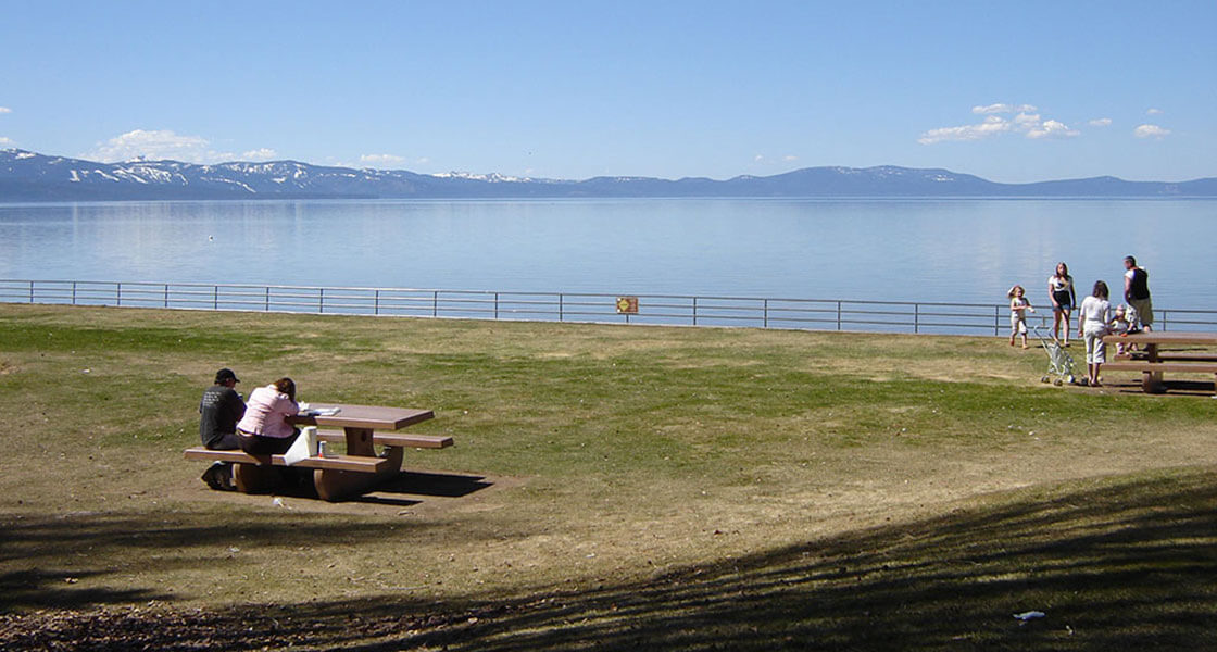 Regan Beach Lake Tahoe South Shore