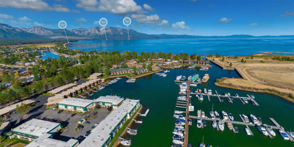 Tahoe Keys Marina Lake Tahoe SkyNav