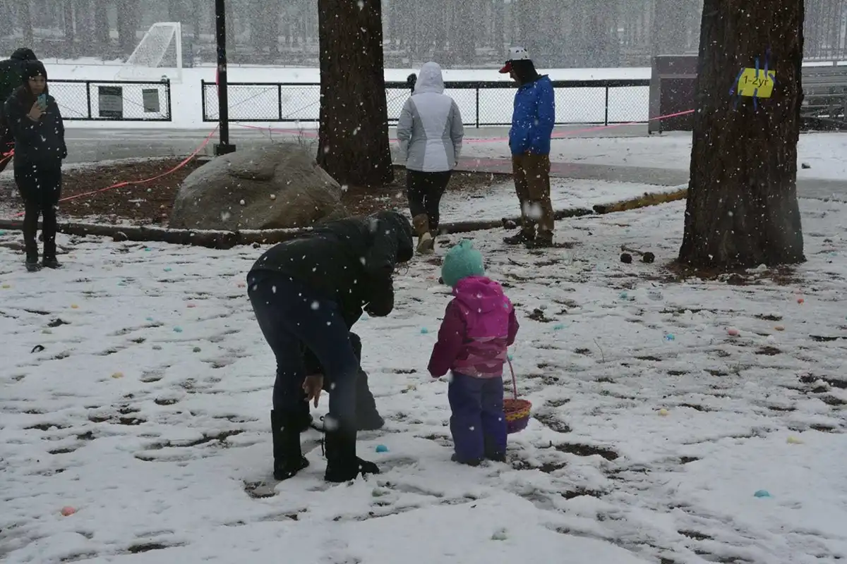 Tahoe Optimists Easter Egg Hunt Lake Tahoe Community College