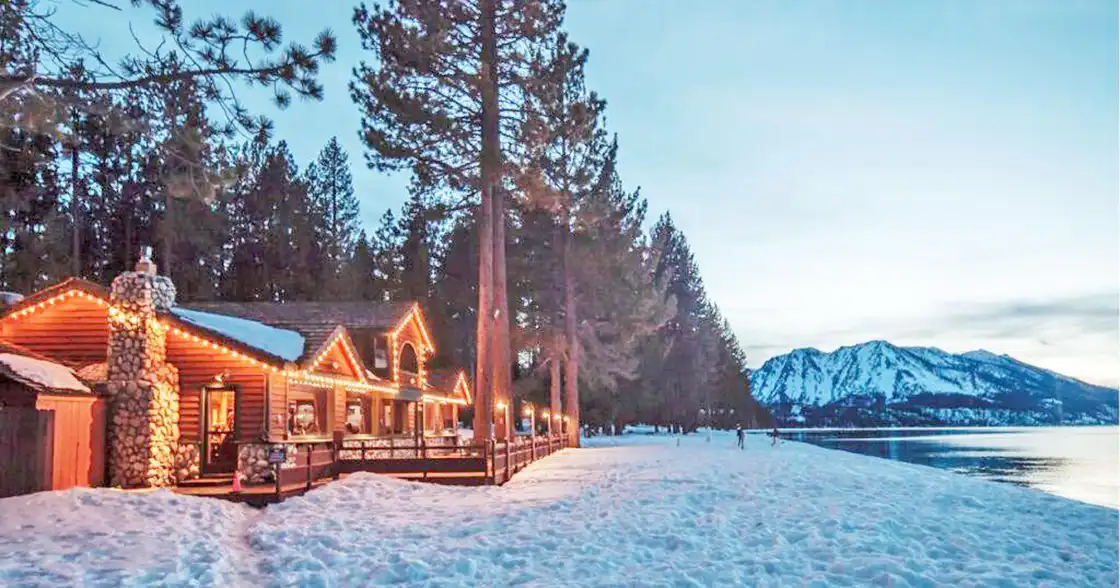 The Grove at Camp Richardson Resort Lake Tahoe Winter