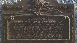Woodfords Pony Express Remount Station