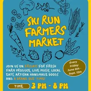 Ski Run Farmer's Market Lake Tahoe