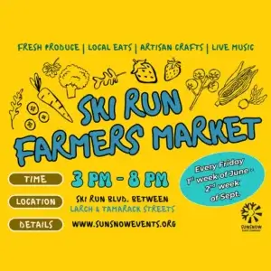 Ski Run Farmer's Market Tahoe