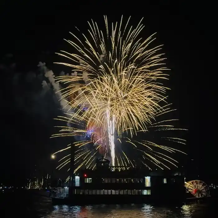 New Year's Eve on the M.S. Dixie II