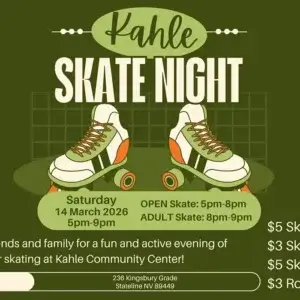 Skate Night Kahle Community Center Lake Tahoe