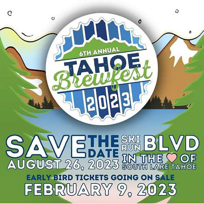 Tahoe Brewfest 2023 Save the Date