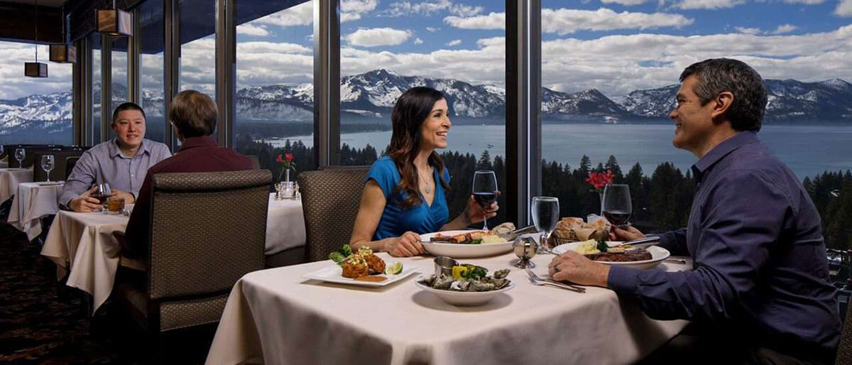 Friday's Station Steak and Seafood Grill inside Harrah's Lake Tahoe