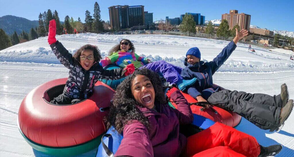 Tahoe Snowmobile Tubing Hill Visit Lake Tahoe