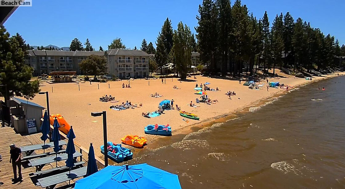 Conelley Beach at Beach Retreat Lake Tahoe