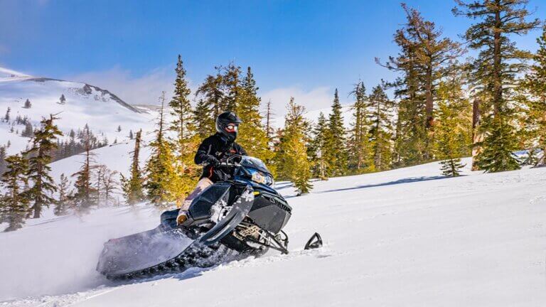 Lake Tahoe Adventures Snowmobiling