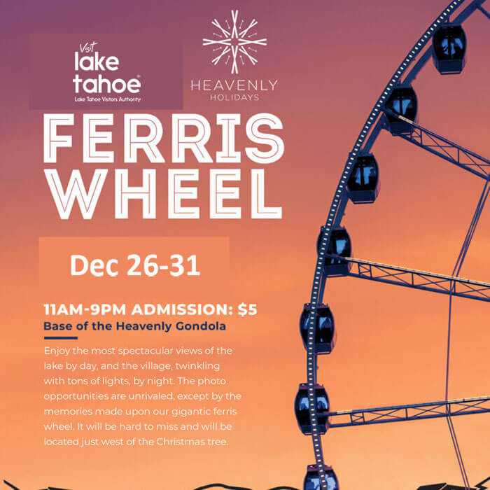 Visit Lake Tahoe Ferris Wheel
