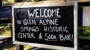 glen alpine springs historic center