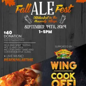 Fall Alefest and Chicken Wing Cook Off Heavenly Village Lake Tahoe