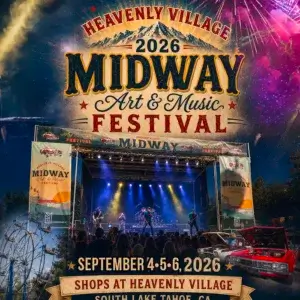 Midway Art & Music Festival Labor Day Weekend Heavenly Village Lake Tahoe