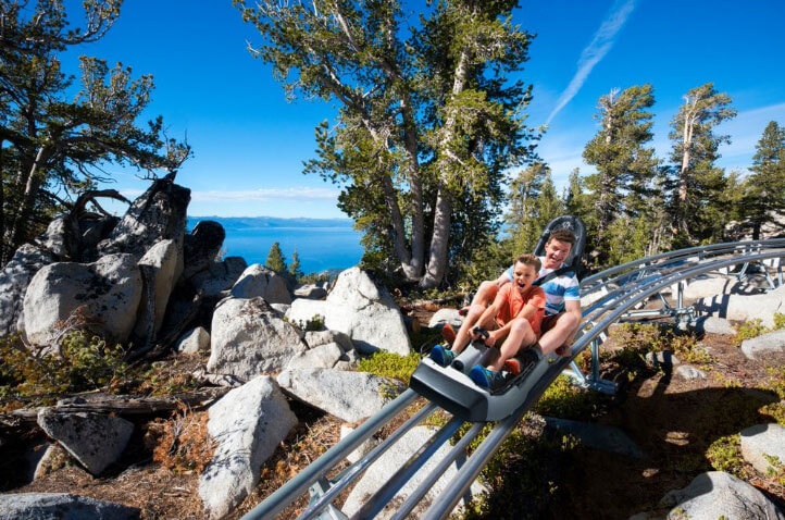 Ridge Rider Coaster Heavenly Mountain Resort Lake Tahoe