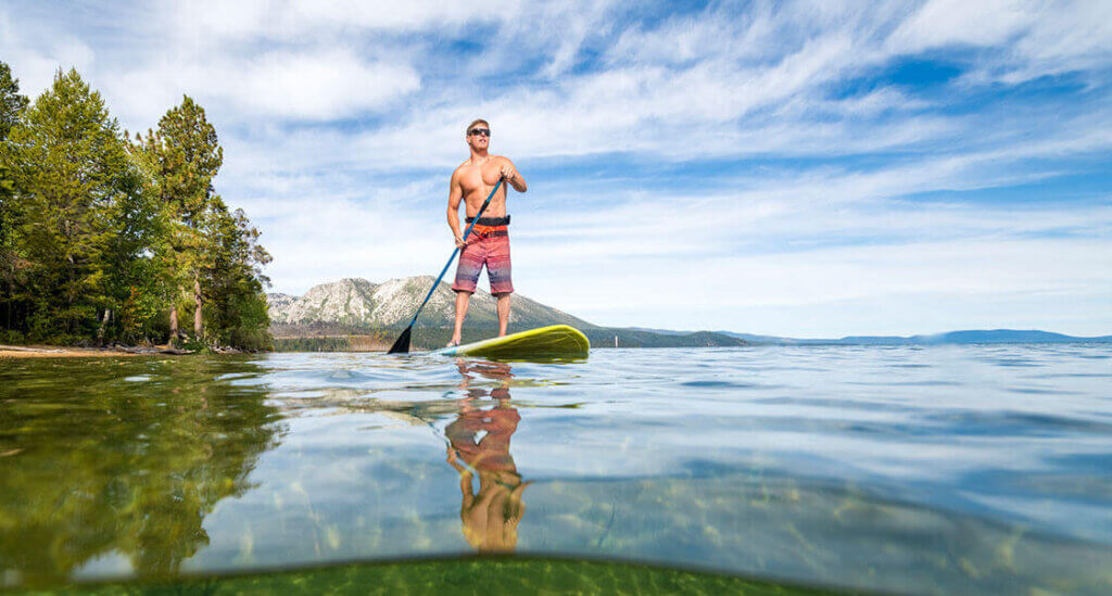 Paddleboard Lake Tahoe