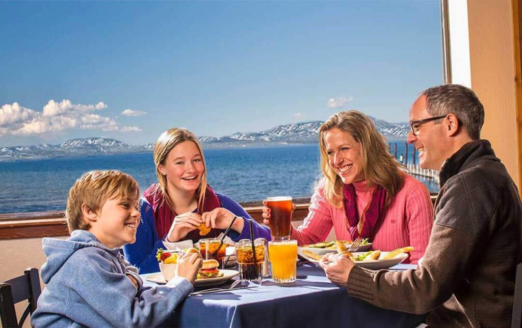 Family Dining Beacon at Camp Richardson Lake Tahoe