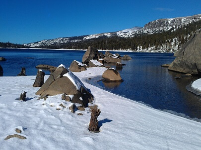 Fly Fishing at Caples Lake