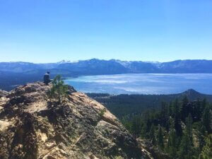 Castle Rock Lake Tahoe Scenic Overlook