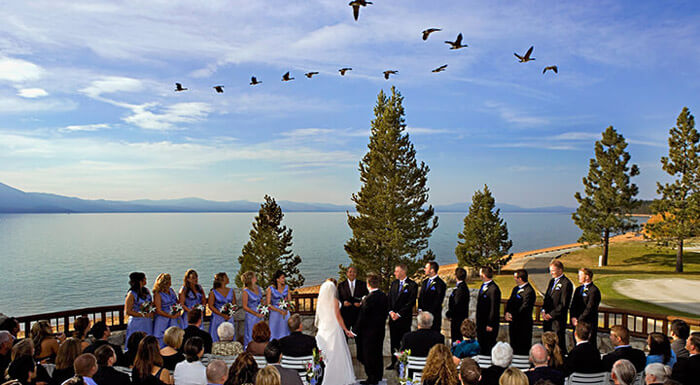 Edgewood Tahoe Wedding North Deck