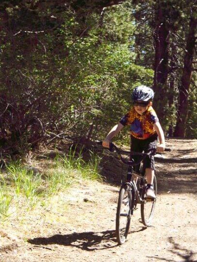 Family Bike Ride Lake Tahoe 