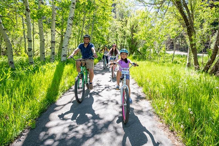 Bike trails for family near deals me