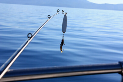 Fishing in Lake Tahoe 