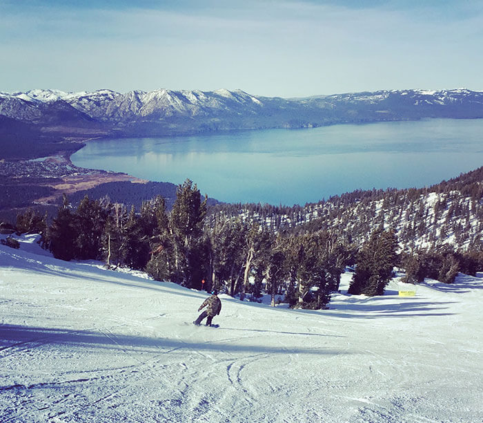 Heavenly Mountain Resort Lake Tahoe California Trail 