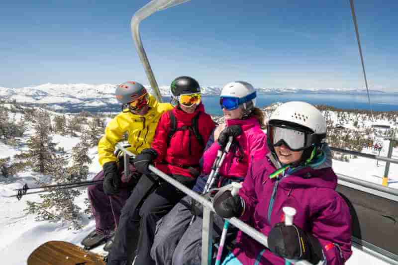 Ski California Safety Day In Lake  Tahoe