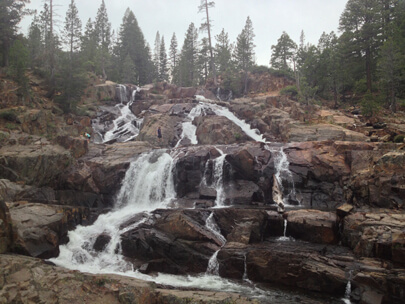 Glen Alpine Falls Lake Tahoe 