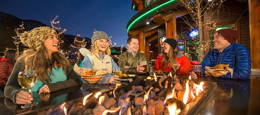 Fire Pit at McP's Pub Tahoe