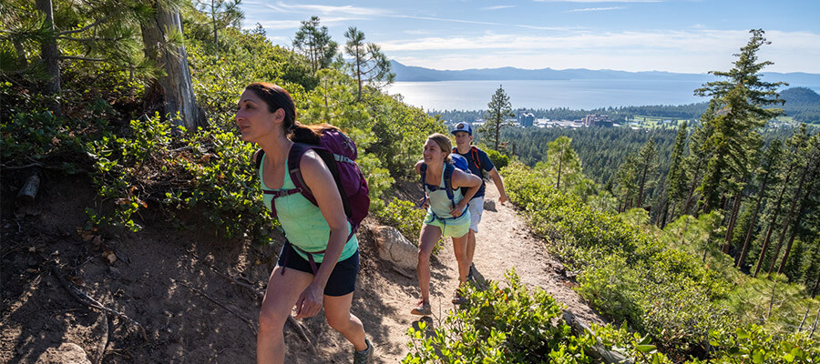 Hiking Van Sickle Bi-state Park Lake Tahoe