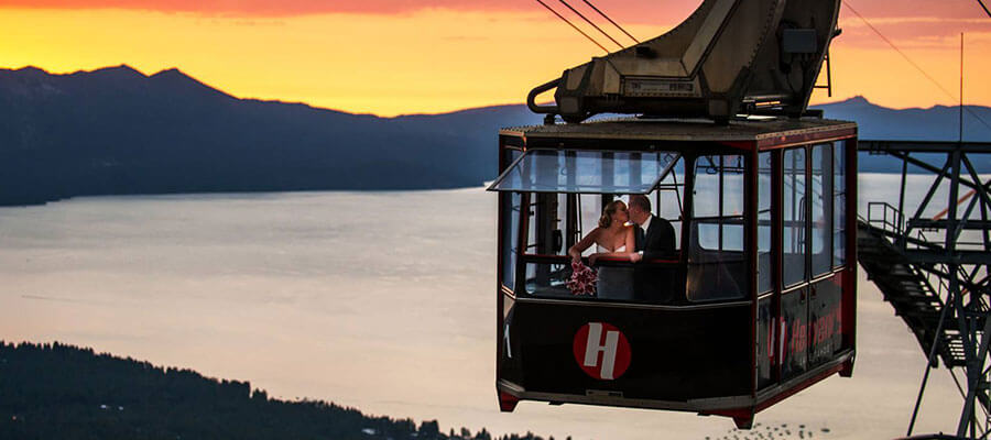 View from the Tram at Heavenly Mountain Resort