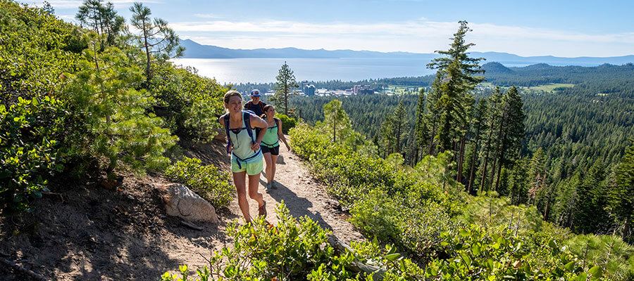 Hiking Van Sickle Bi-State Park Lake Tahoe