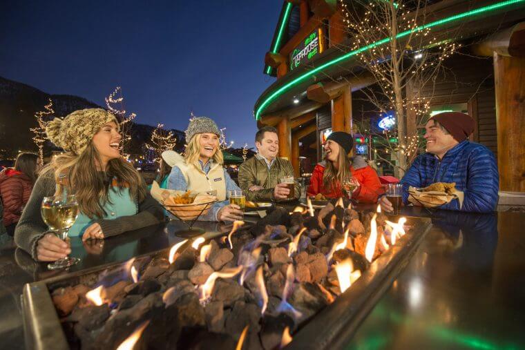 McP's Taphouse Outdoor Seating and Firepit / Photo: Lake Tahoe