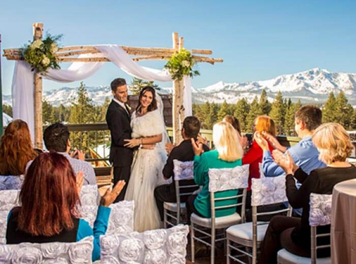 Lake Tahoe Resort Hotel Wedding