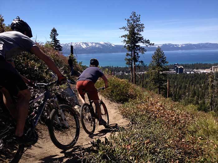 Mountain Biking South Lake Tahoe Van Sickle Bi-State