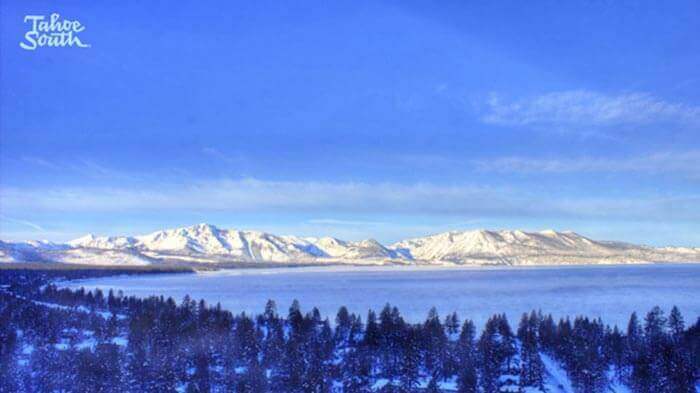 Lake Lake Tahoe Shore Winter